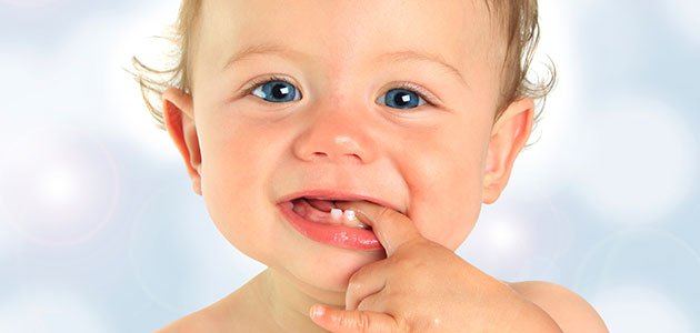 Orden de salida de los dientes de leche del bebé